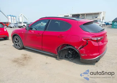 2022 Alfa Romeo Stelvio Ti Awd из США, поврежденный, VIN ZASPAKBN5N7D32683